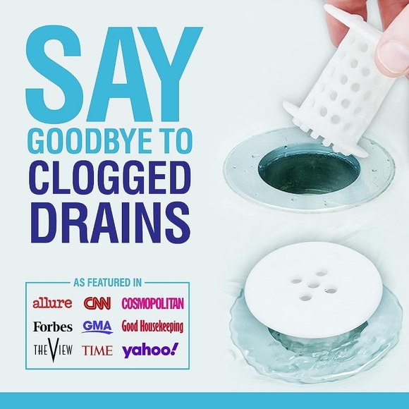 NEW TubShroom Tub Drain Protector Hair Catcher Strainer Snare Clog Prevention - Picture 6 of 8